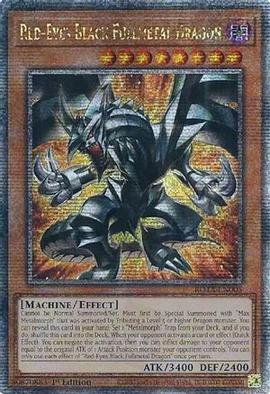 Red-Eyes Black Fullmetal Dragon (Quarter Century Secret Rare) [ROTA-EN005] Quarter Century Secret Rare - Trinity Hobby