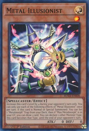 Metal Illusionist [ROTA-EN008] Super Rare - Trinity Hobby