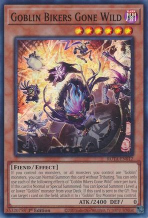 Goblin Bikers Gone Wild [ROTA-EN012] Super Rare - Trinity Hobby