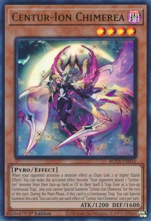 Centur-Ion Chimerea [ROTA-EN016] Ultra Rare - Trinity Hobby