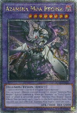 Azamina Moa Regina (Quarter Century Secret Rare) [ROTA-EN033] Quarter Century Secret Rare - Trinity Hobby