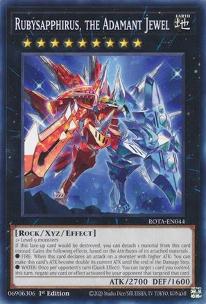 Rubysapphirus, the Adamant Jewel [ROTA-EN044] Common - Trinity Hobby