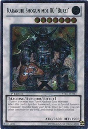 Karakuri Shogun mdl 00 "Burei" [STBL-EN043] Ultimate Rare - Trinity Hobby