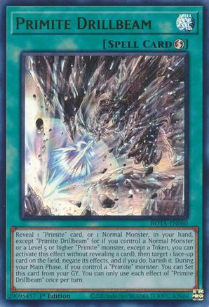 Primite Drillbeam [ROTA-EN060] Ultra Rare - Trinity Hobby