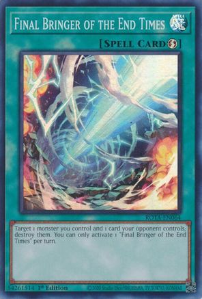 Final Bringer of the End Times [ROTA-EN064] Super Rare - Trinity Hobby
