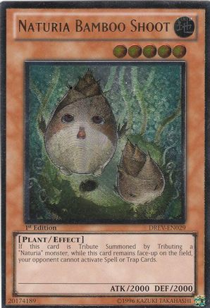 Naturia Bamboo Shoot [DREV-EN029] Ultimate Rare - Trinity Hobby