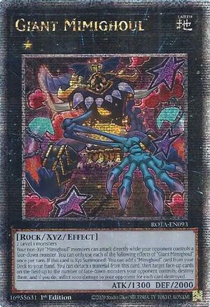 Giant Mimighoul (Quarter Century Secret Rare) [ROTA-EN093] Quarter Century Secret Rare - Trinity Hobby