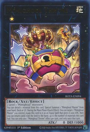 Mimighoul Throne [ROTA-EN094] Ultra Rare - Trinity Hobby
