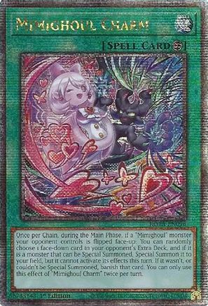 Mimighoul Charm (Quarter Century Secret Rare) [ROTA-EN096] Quarter Century Secret Rare - Trinity Hobby