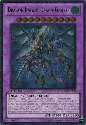Dragon Knight Draco-Equiste [DREV-EN038] Ultimate Rare - Trinity Hobby