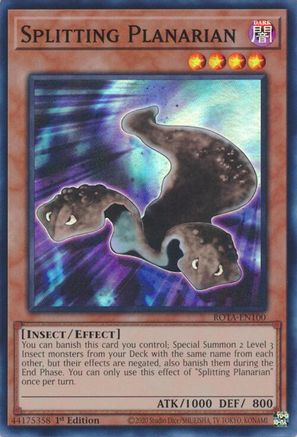 Splitting Planarian [ROTA-EN100] Super Rare - Trinity Hobby