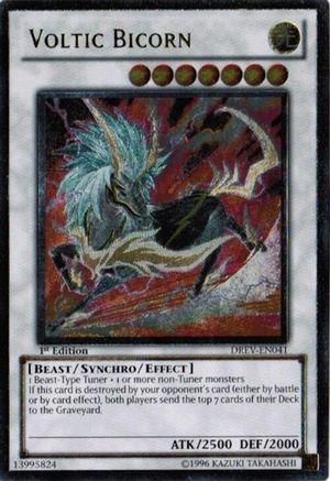 Voltic Bicorn [DREV-EN041] Ultimate Rare - Trinity Hobby