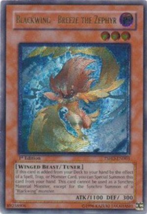 Blackwing - Breeze the Zephyr [TSHD-EN003] Ultimate Rare - Trinity Hobby