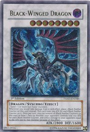 Black-Winged Dragon [TSHD-EN040] Ultimate Rare - Trinity Hobby