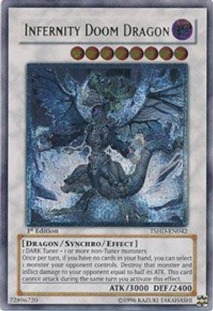 Infernity Doom Dragon [TSHD-EN042] Ultimate Rare - Trinity Hobby
