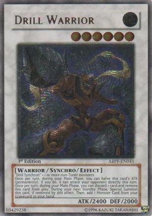 Drill Warrior [ABPF-EN041] Ultimate Rare - Trinity Hobby