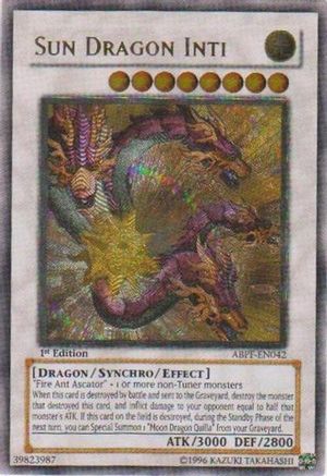 Sun Dragon Inti [ABPF-EN042] Ultimate Rare - Trinity Hobby
