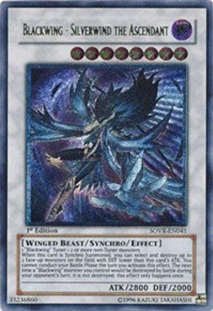 Blackwing - Silverwind the Ascendant [SOVR-EN041] Ultimate Rare - Trinity Hobby