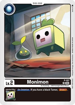 Monimon [P-157] (Store Tournament 2024 Oct. - Dec. Participation Pack) [Promotional Cards] - Trinity Hobby