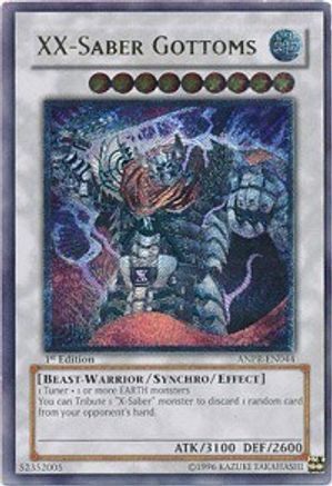 XX-Saber Gottoms (UTR) [ANPR-EN044] Ultimate Rare - Trinity Hobby