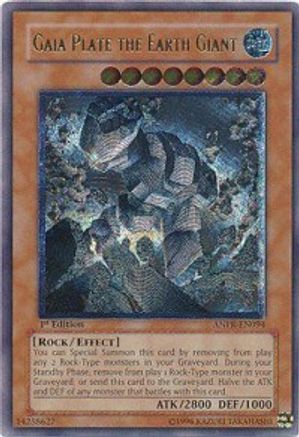 Gaia Plate the Earth Giant (UTR) [ANPR-EN094] Ultimate Rare - Trinity Hobby