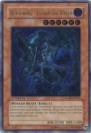 Blackwing - Elphin the Raven [RGBT-EN013] Ultimate Rare - Trinity Hobby
