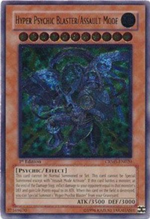 Hyper Psychic Blaster/Assault Mode [CRMS-EN020] Ultimate Rare - Trinity Hobby