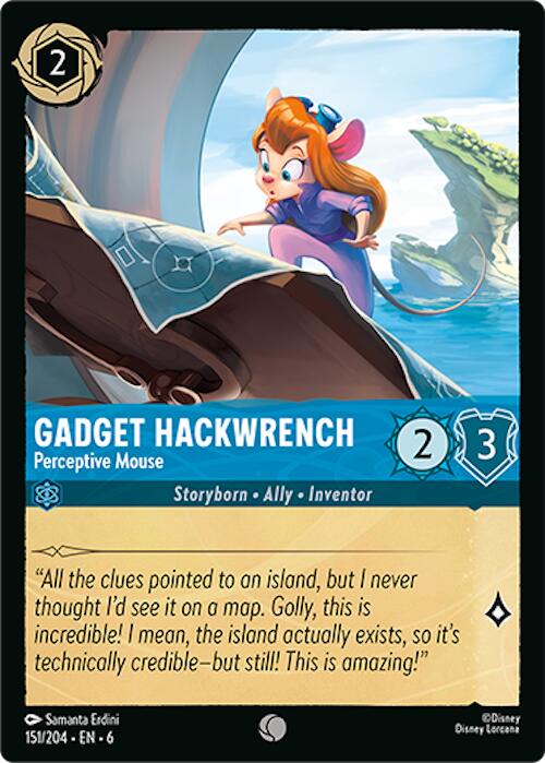 Gadget Hackwrench - Perceptive Mouse (151/204) [Azurite Sea] - Trinity Hobby