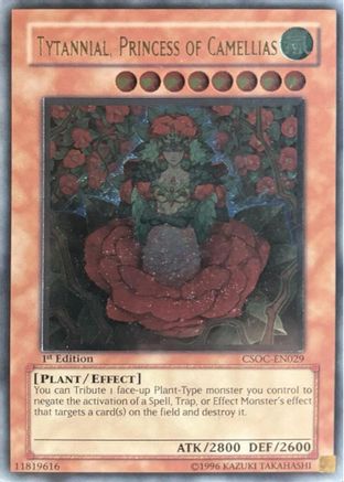 Tytannial, Princess of Camellias (UTR) [CSOC-EN029] Ultimate Rare - Trinity Hobby
