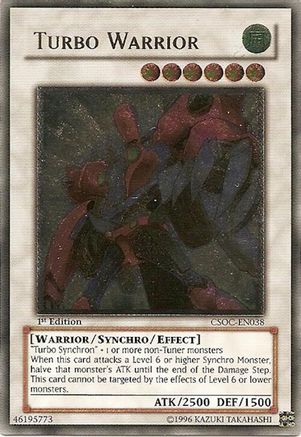 Turbo Warrior (UTR) [CSOC-EN038] Ultimate Rare - Trinity Hobby