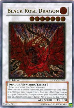 Black Rose Dragon (UTR) [CSOC-EN039] Ultimate Rare - Trinity Hobby