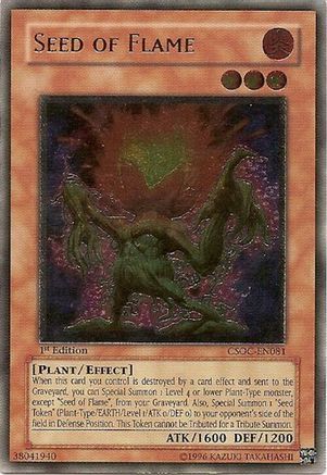 Seed of Flame (UTR) [CSOC-EN081] Ultimate Rare - Trinity Hobby
