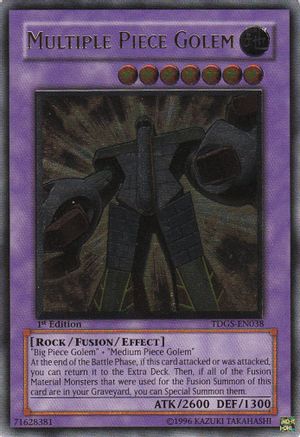 Multiple Piece Golem [TDGS-EN038] Ultimate Rare - Trinity Hobby