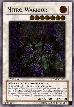 Nitro Warrior [TDGS-EN039] Ultimate Rare - Trinity Hobby