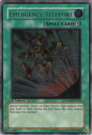 Emergency Teleport [TDGS-EN053] Ultimate Rare - Trinity Hobby