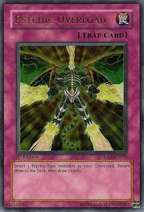 Psychic Overload [TDGS-EN070] Ultimate Rare - Trinity Hobby