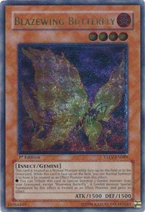 Blazewing Butterfly [TAEV-EN089] Ultimate Rare - Trinity Hobby
