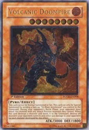 Volcanic Doomfire [FOTB-EN008] Ultimate Rare - Trinity Hobby