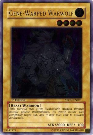Gene-Warped Warwolf [STON-EN001] Ultimate Rare - Trinity Hobby