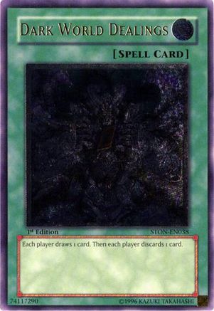 Dark World Dealings [STON-EN038] Ultimate Rare - Trinity Hobby
