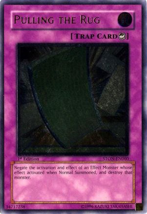 Pulling the Rug [STON-EN060] Ultimate Rare - Trinity Hobby