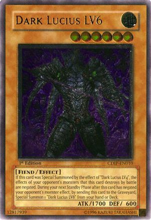 Dark Lucius LV6 [CDIP-EN010] Ultimate Rare - Trinity Hobby