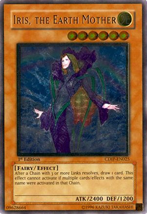 Iris, the Earth Mother [CDIP-EN025] Ultimate Rare - Trinity Hobby