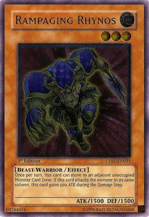 Rampaging Rhynos [CDIP-EN031] Ultimate Rare - Trinity Hobby