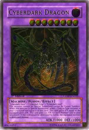 Cyberdark Dragon [CDIP-EN035] Ultimate Rare - Trinity Hobby
