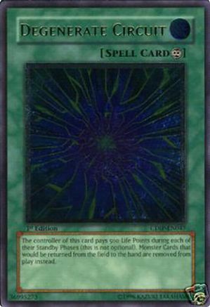 Degenerate Circuit [CDIP-EN047] Ultimate Rare - Trinity Hobby