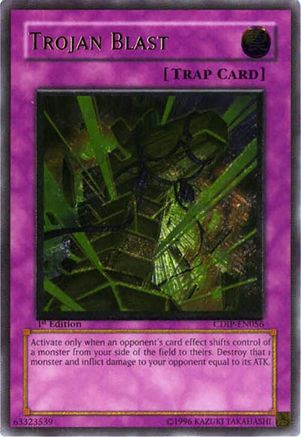 Trojan Blast [CDIP-EN056] Ultimate Rare - Trinity Hobby