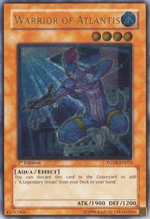 Warrior of Atlantis [FOTB-EN016] Ultimate Rare - Trinity Hobby