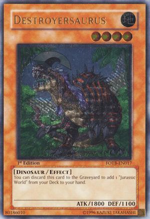 Destroyersaurus [FOTB-EN017] Ultimate Rare - Trinity Hobby