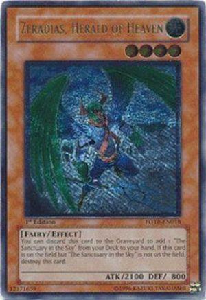 Zeradias, Herald of Heaven [FOTB-EN018] Ultimate Rare - Trinity Hobby